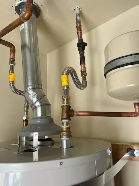 Water heater installation and plumbing repair in Nonantum